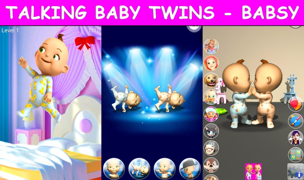 Talking Baby Twins