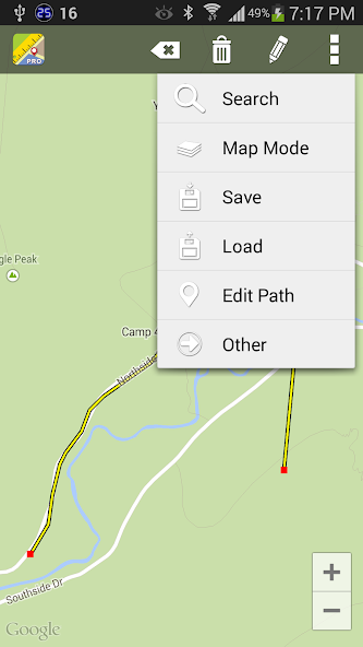 Maps Ruler