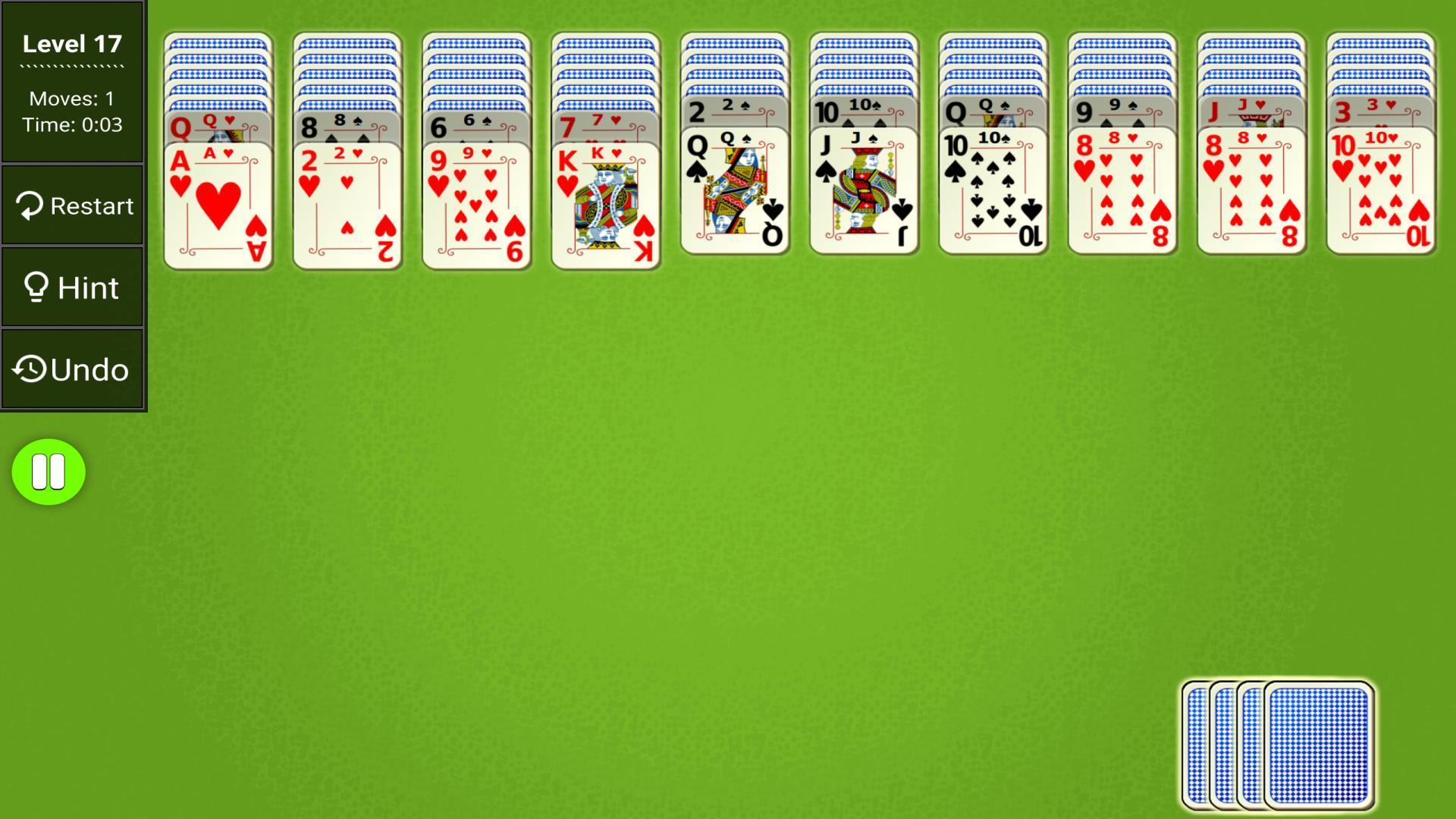 Spider Solitaire Epic