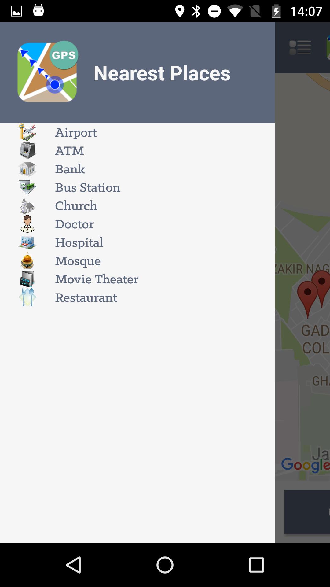 GPS Route Maps