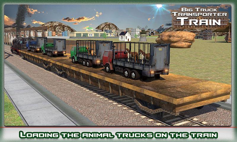 Big Truck Transporter Train