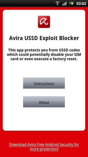 Avira USSD Exploit Blocker