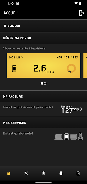 User Centre +