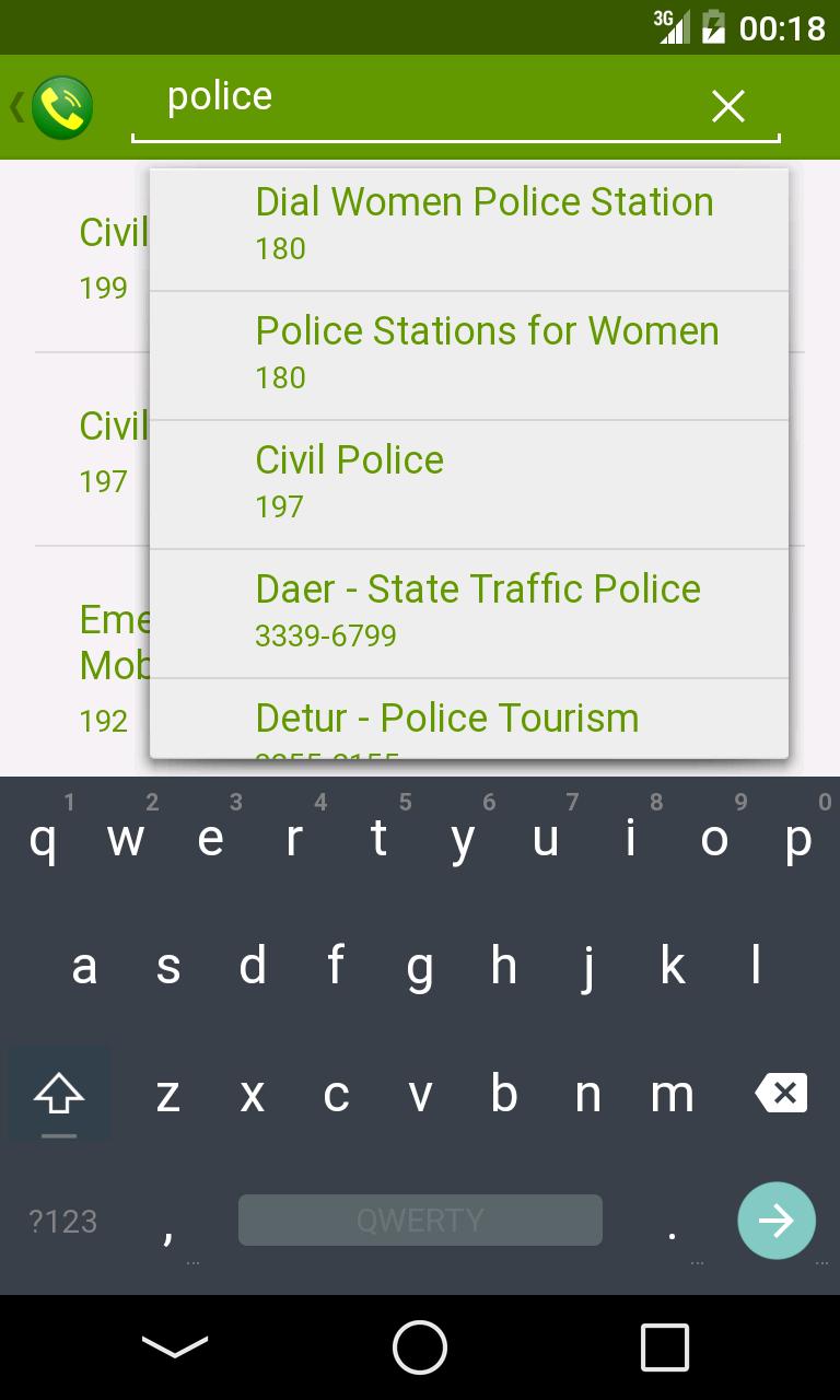 Brazil's useful phone numbers