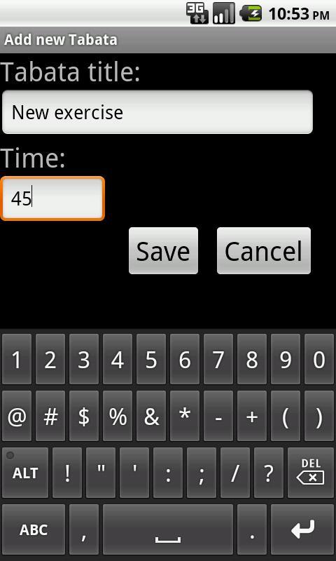 Extended Tabata