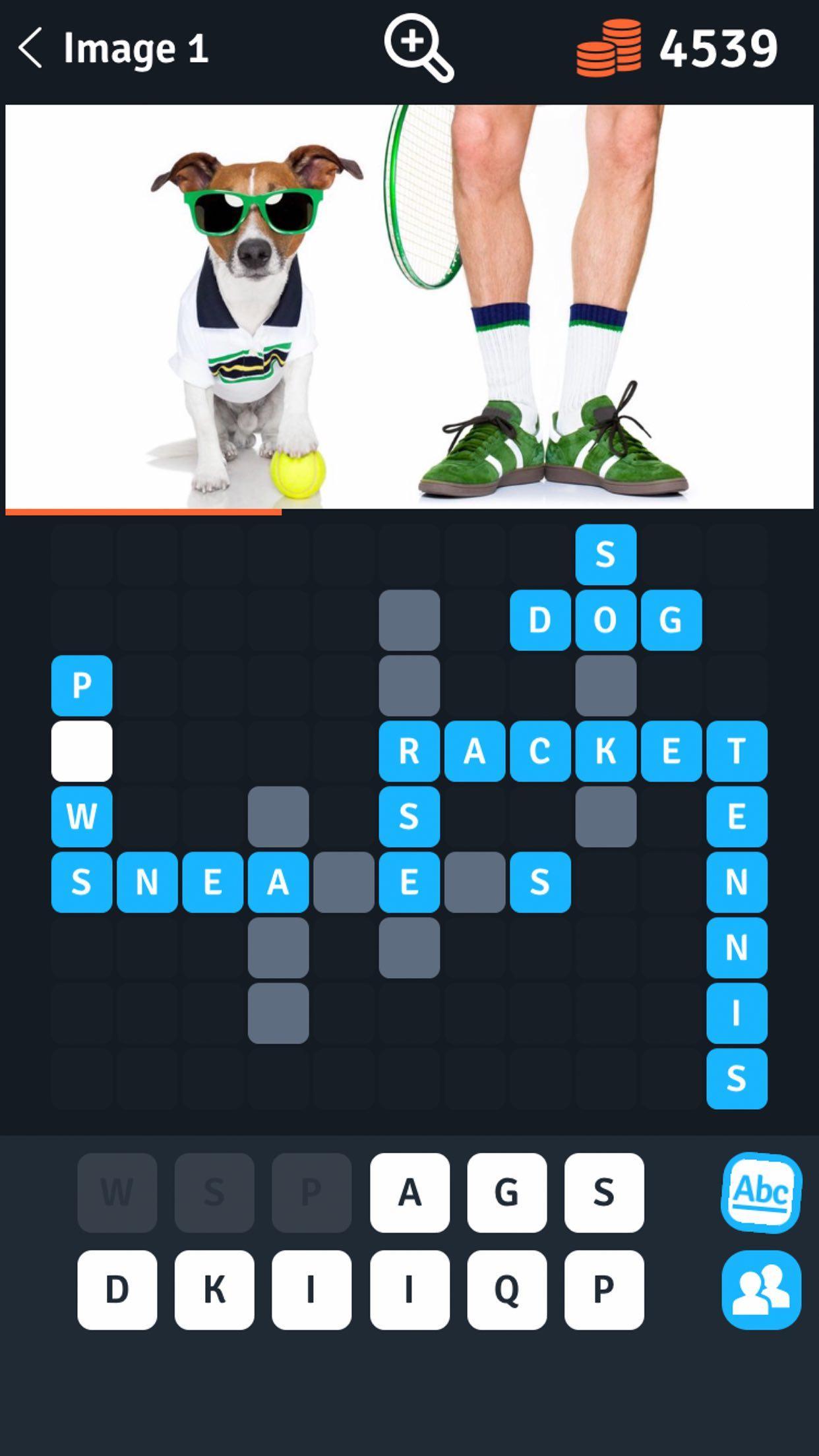 8 Crosswords in a photo
