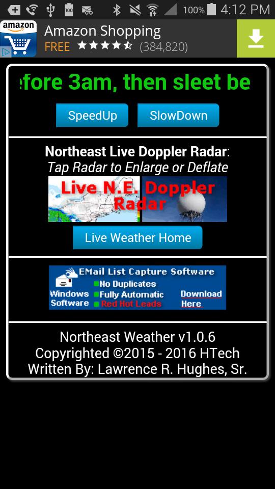 Northeast Weather