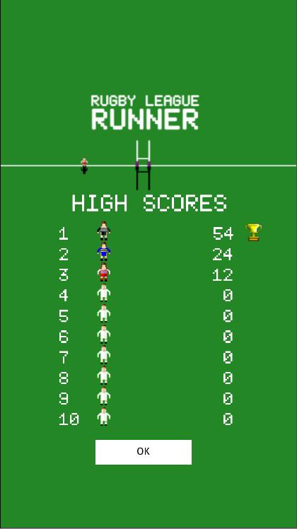 Rugby League Runner