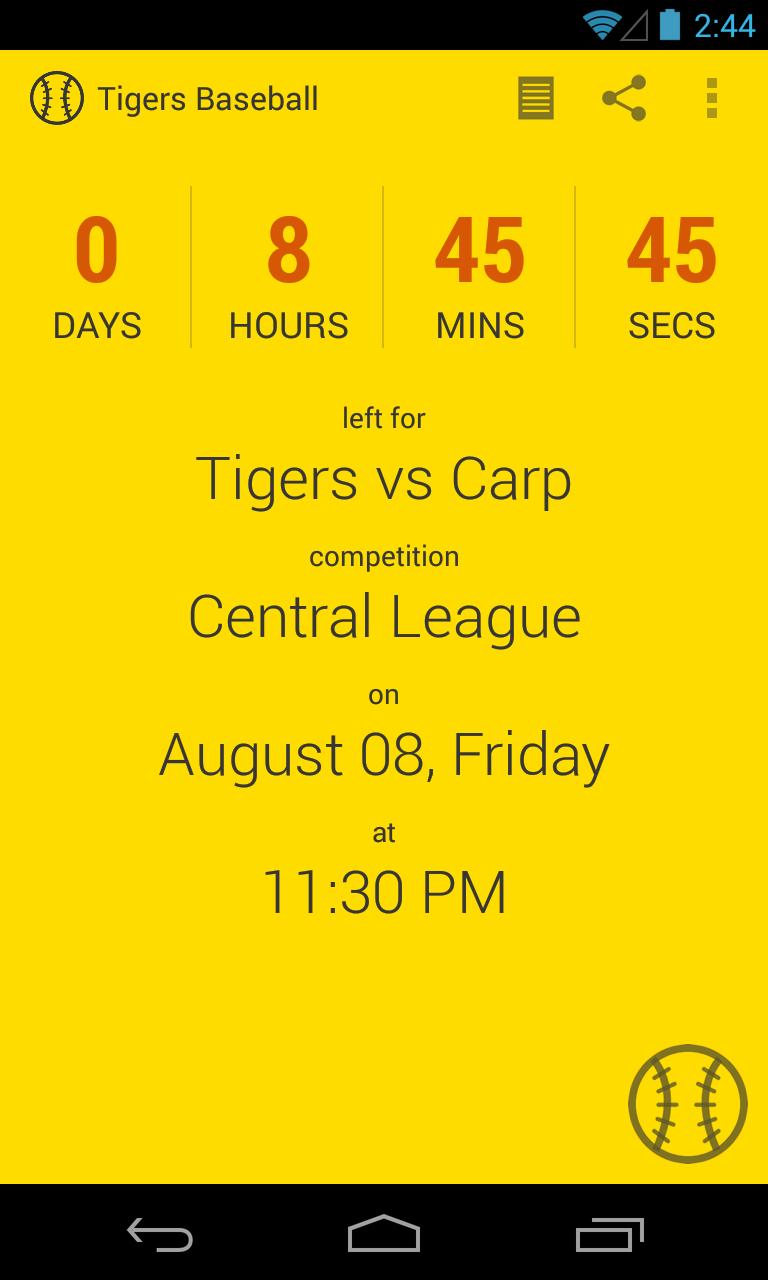 Tigers Baseball
