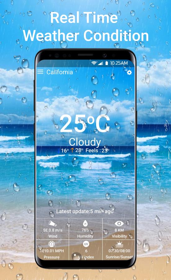 Live Weather On Screen