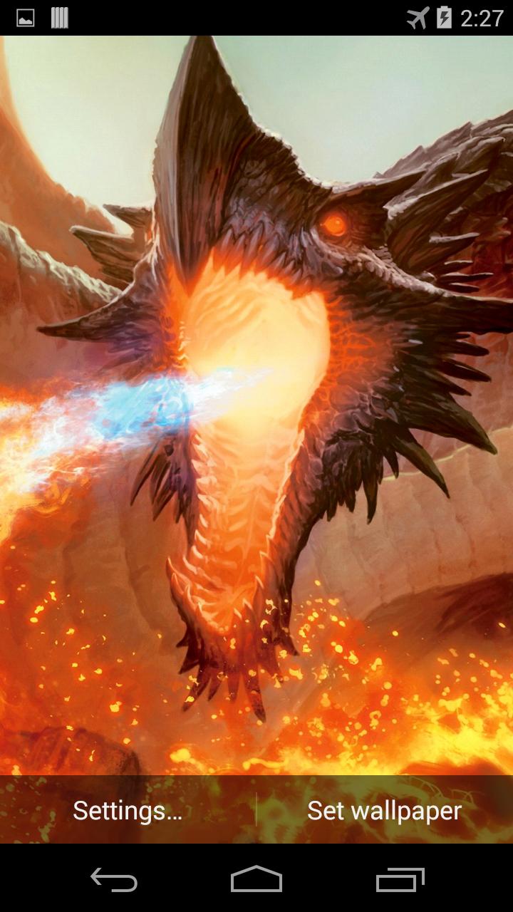 Magic Dragon Live Wallpaper