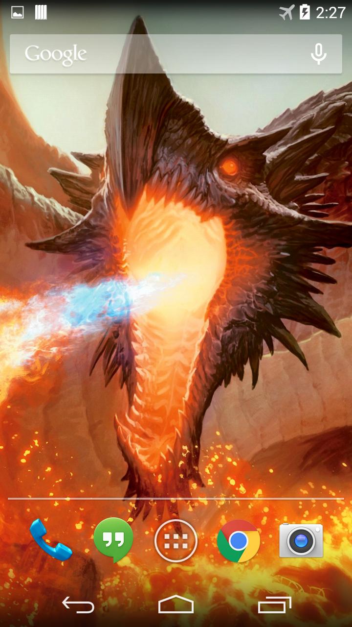 Magic Dragon Live Wallpaper