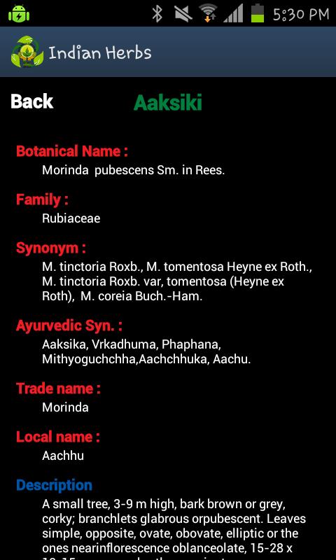 Indian Herbs