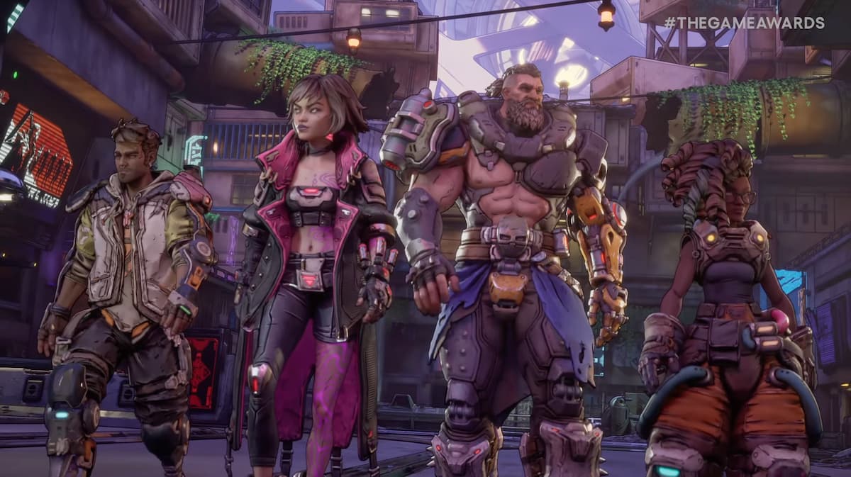 Borderlands 4は、ゲームアワード2024で爆発的なデビュートレーラーを取得します