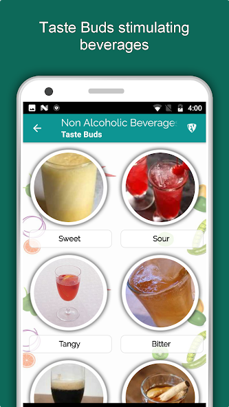Mocktails, Smoothies, Juices
