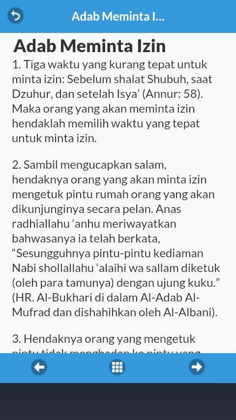 28 Adab Islami Sehari-hari