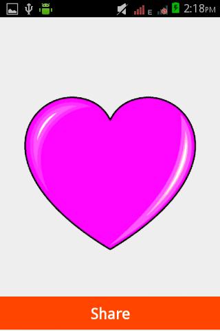 Heart Love Stickers