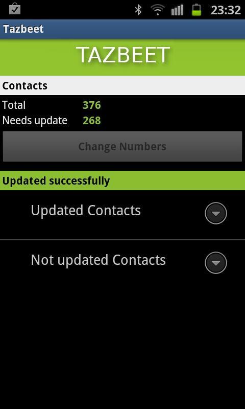 Egypt Contacts Updater Tazbeet