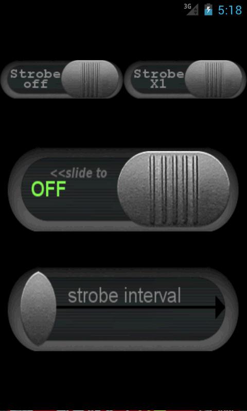 Strobe LED Flashlight