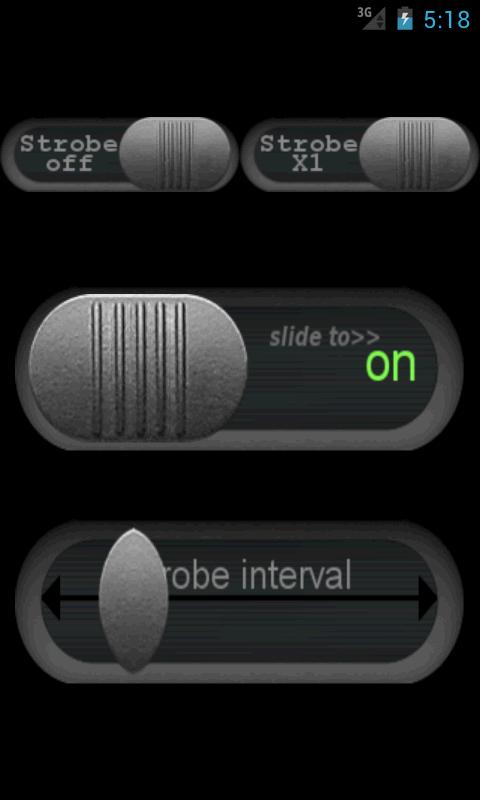 Strobe LED Flashlight
