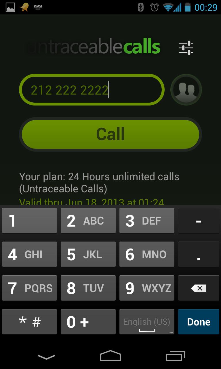 Untraceable Calls