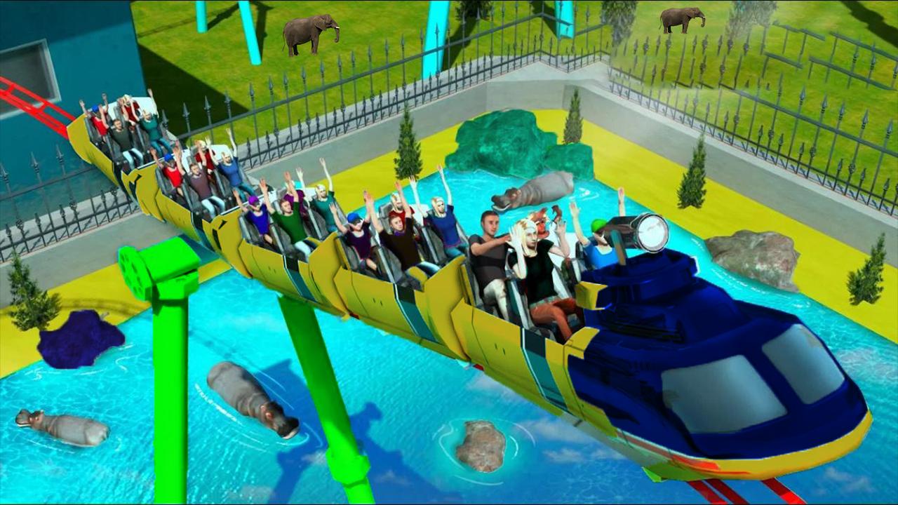 Roller Coaster park Reckless Train Rides 2019