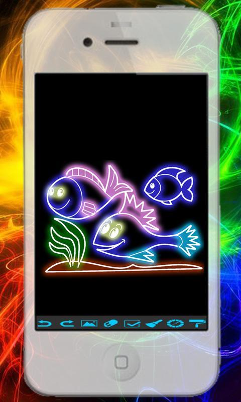 Kid Glow Draw