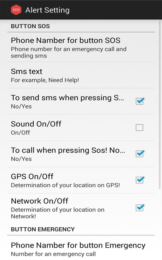 SOS - Help Button (LITE)