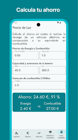 Precio de Luz