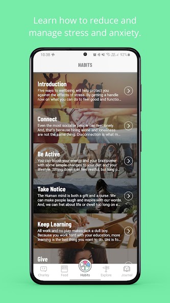 Open University Wellbeing App