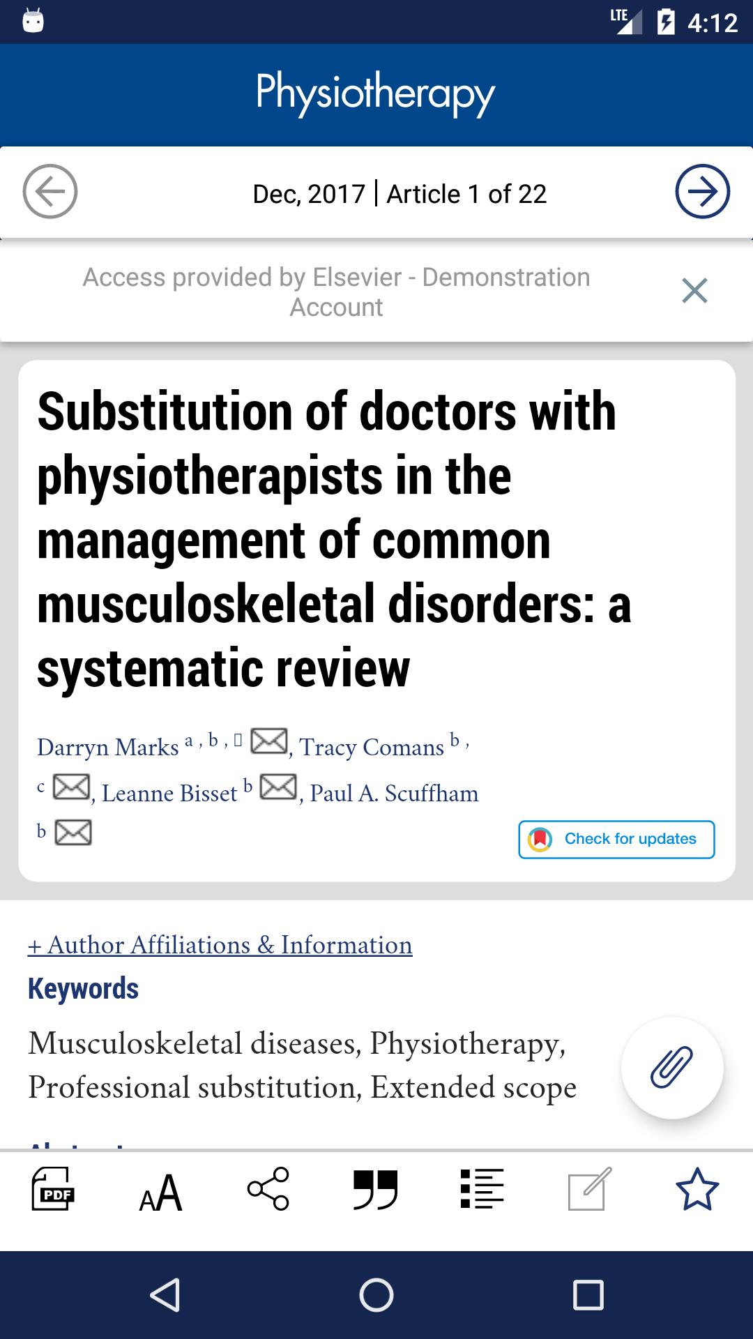 Physiotherapy