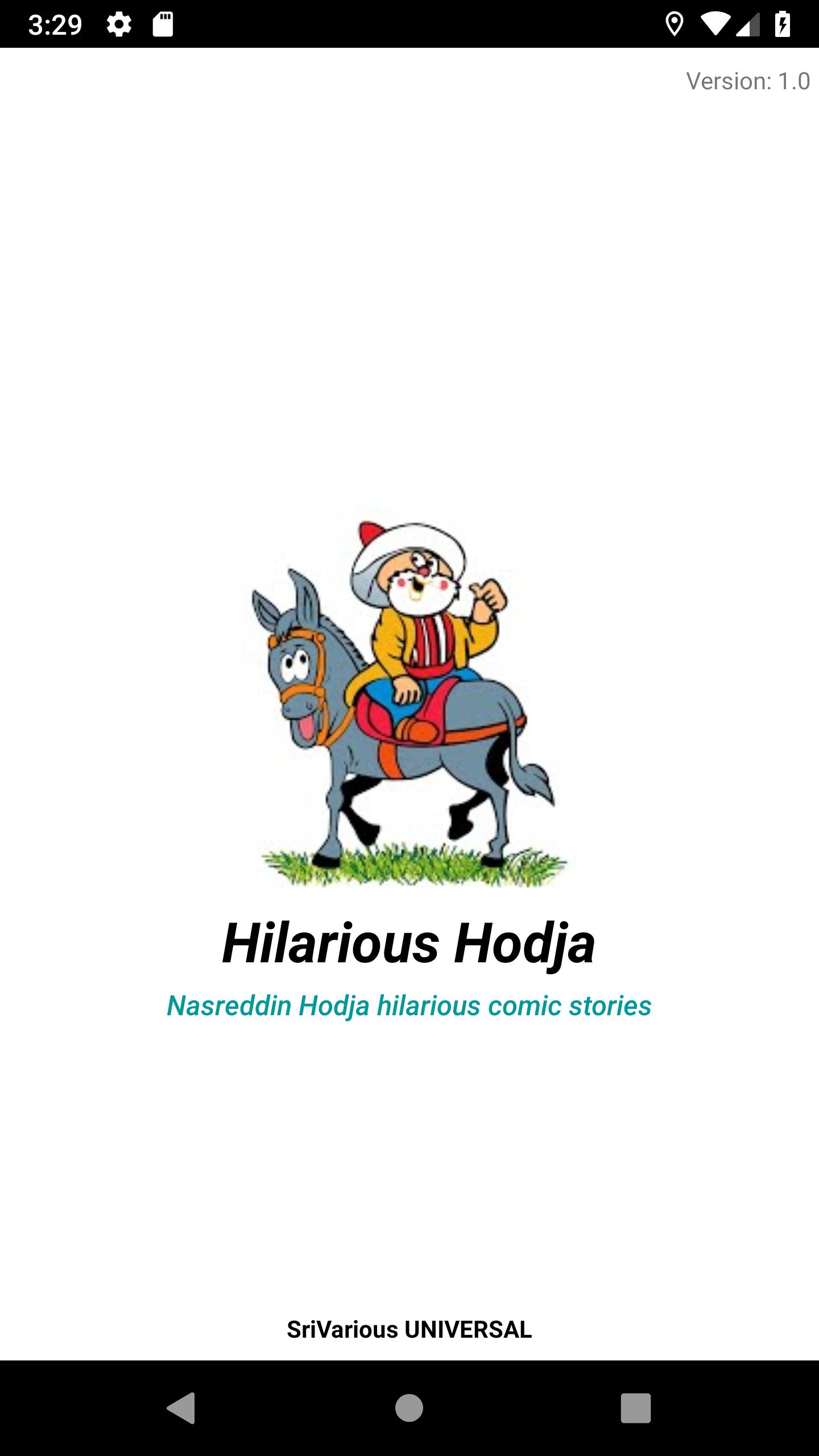 Hilarious Hodja