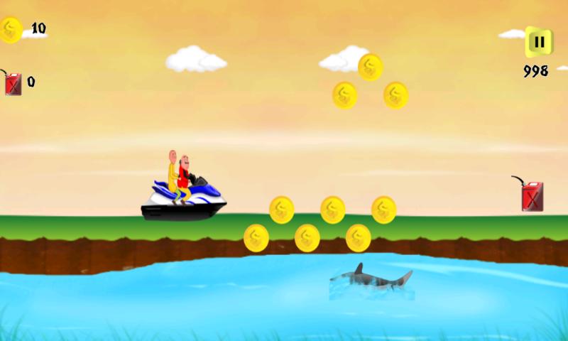 Motu Patlu Boat Driving
