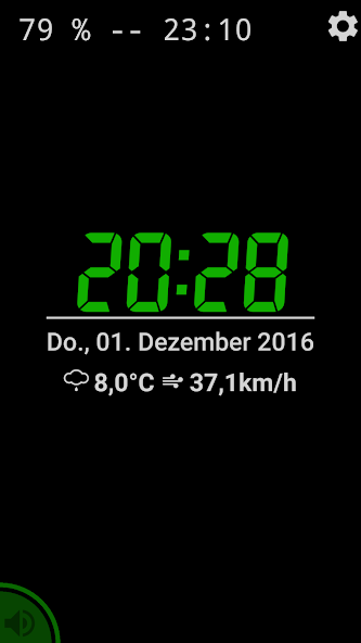 Day and night clock
