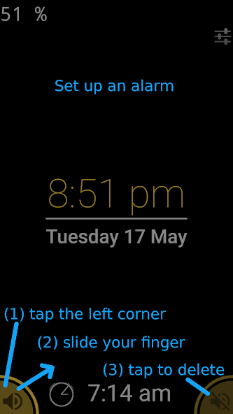 Day and night clock