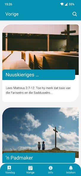 Boodskap vir Vandag