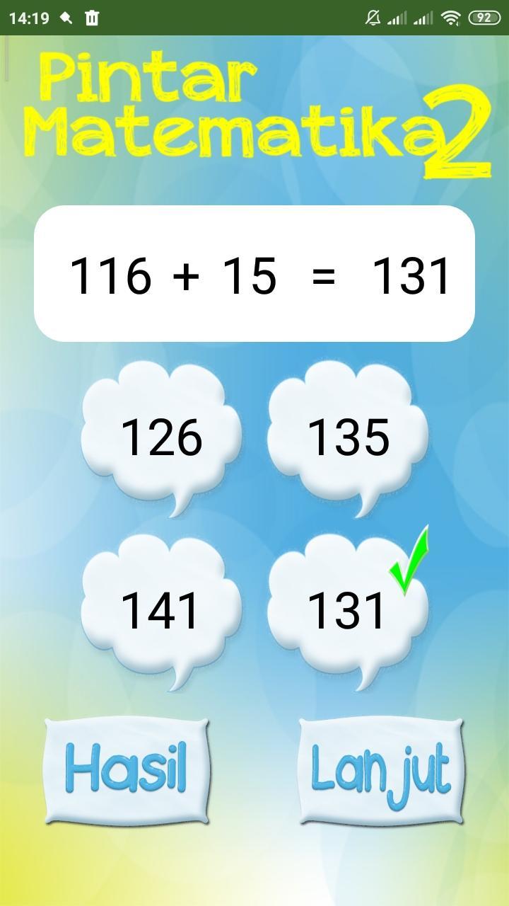 Pintar Cerdas Matematika 2