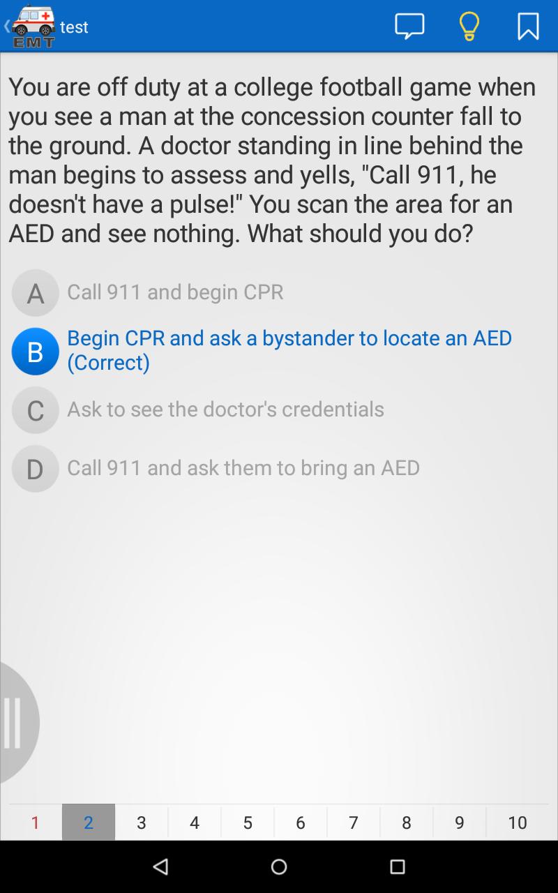 EMT Test Prep