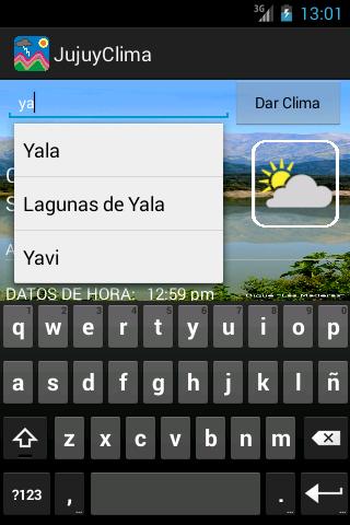Weather of Jujuy Argentina