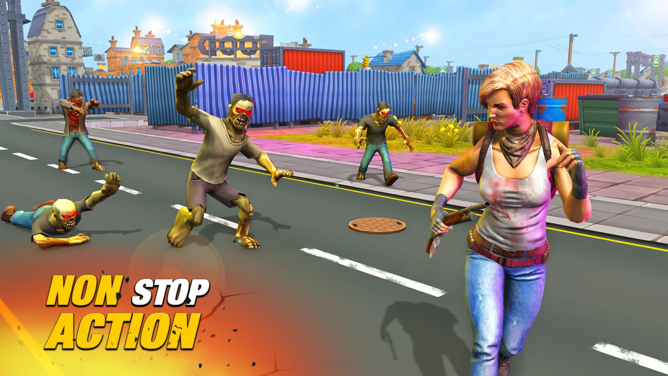 Dead Zombie Battleground Shooting Game