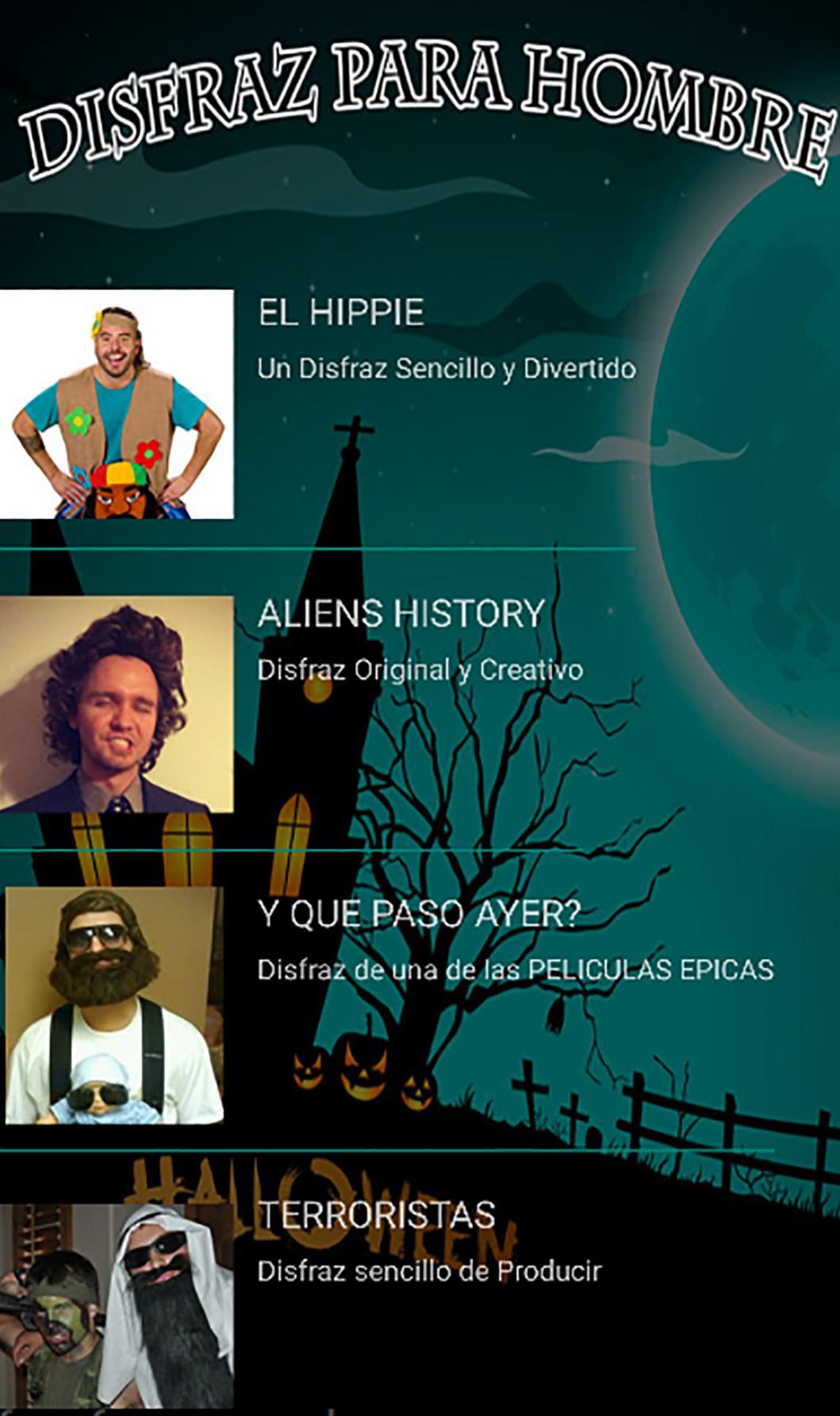 Disfraz Halloween