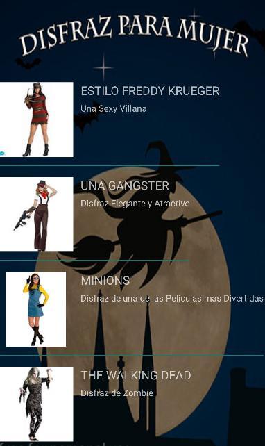 Disfraz Halloween