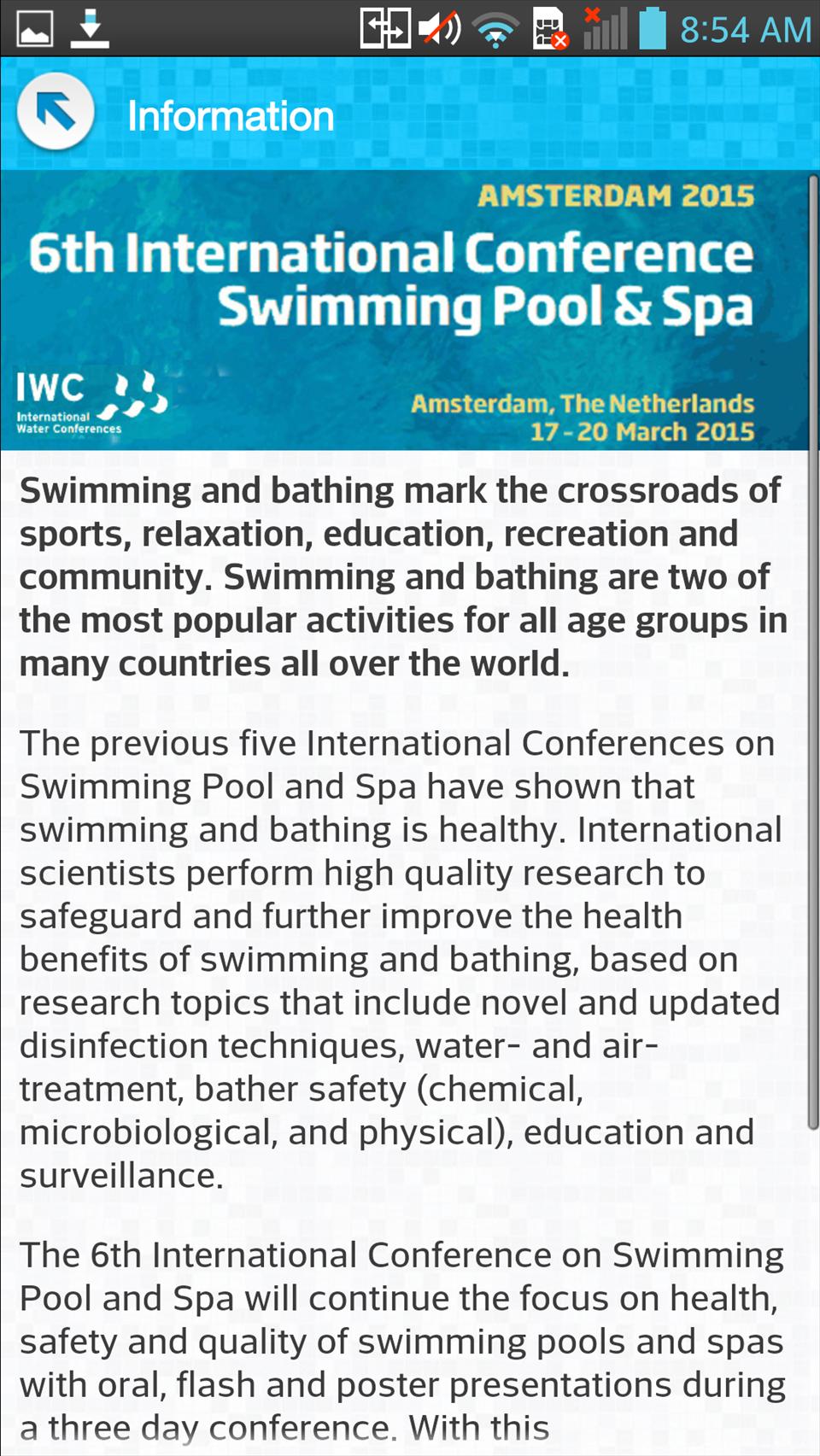 Swimming pool & Spa 2015