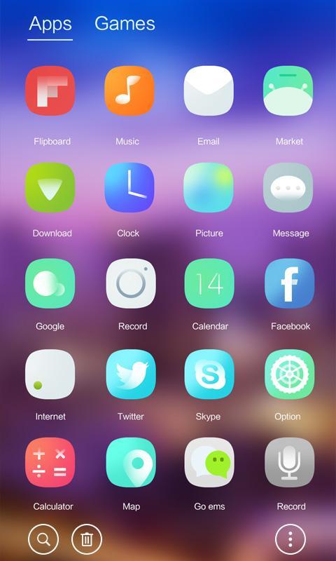 The Origin GO Launcher Theme