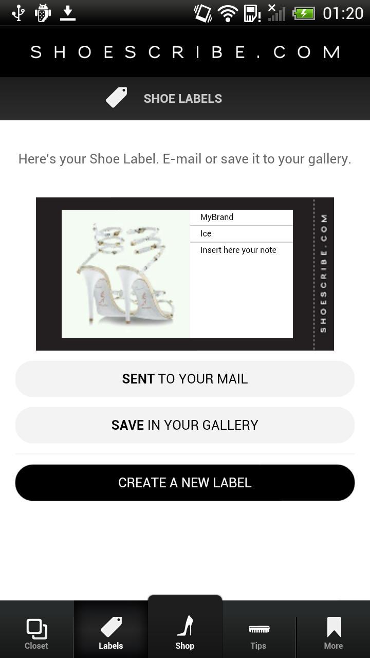Shoescribe
