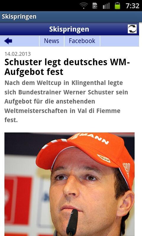 Skispringen