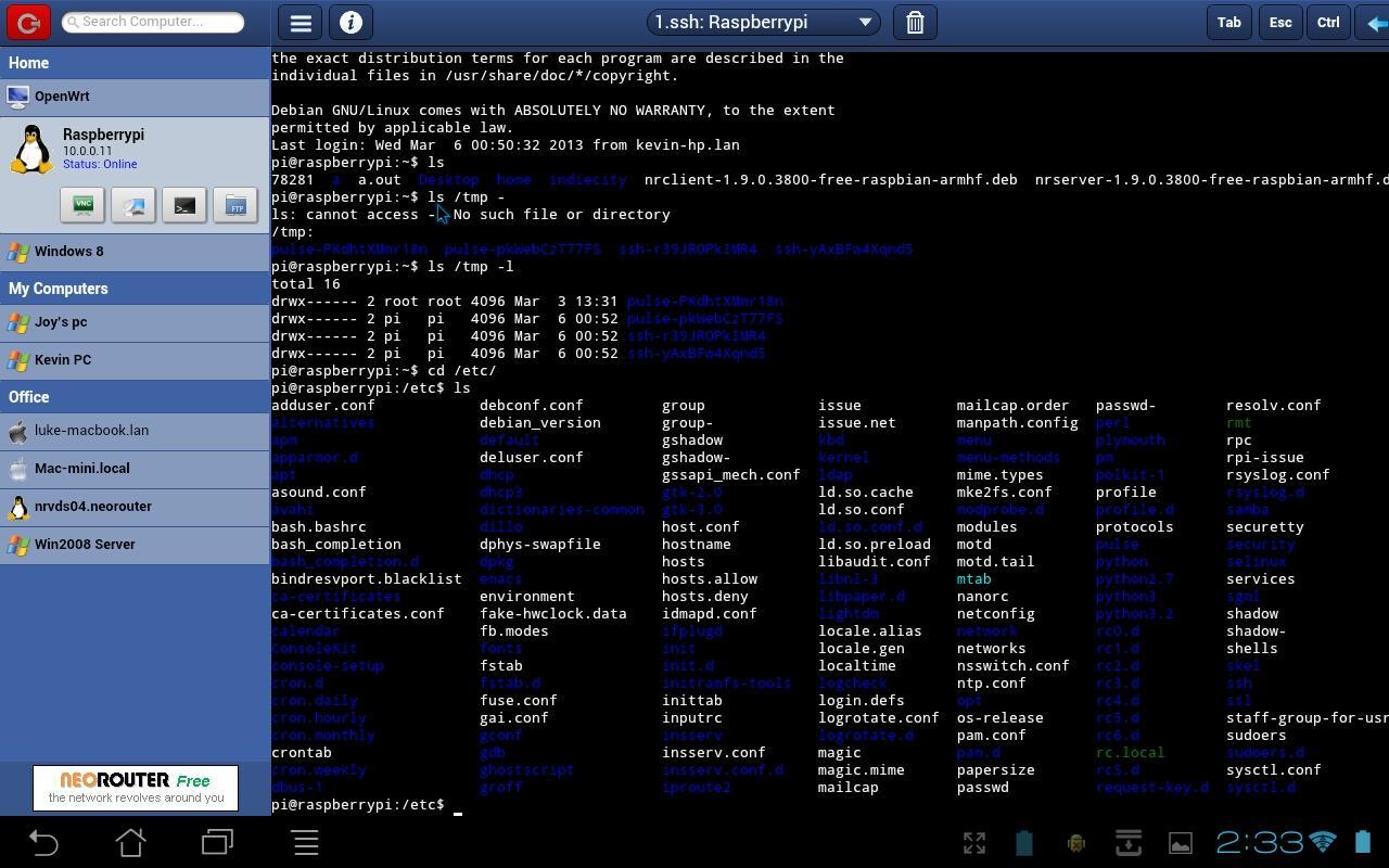 NeoRouter Remote Access