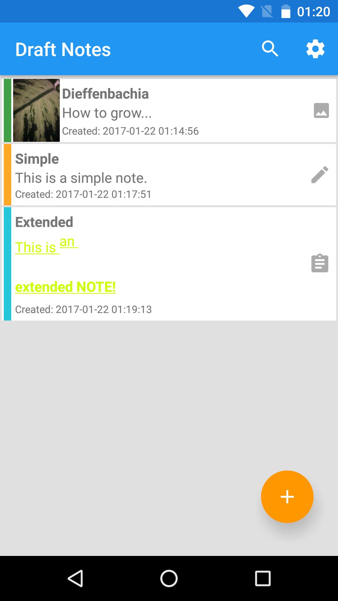 Draft Notes