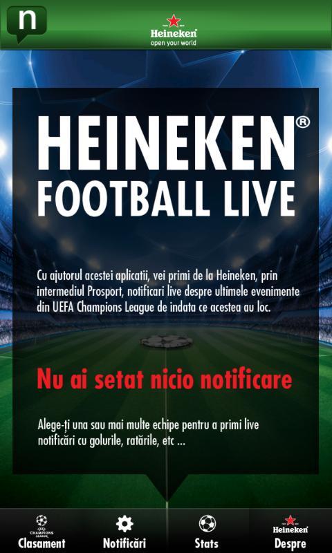 HEINEKEN FOOTBALL LIVE