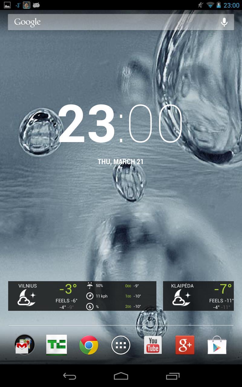 Free Bubbles, Rain drops Theme